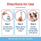 HealthyMouth® Dental Finger Wipes with Dental Topical Gel For Dogs
