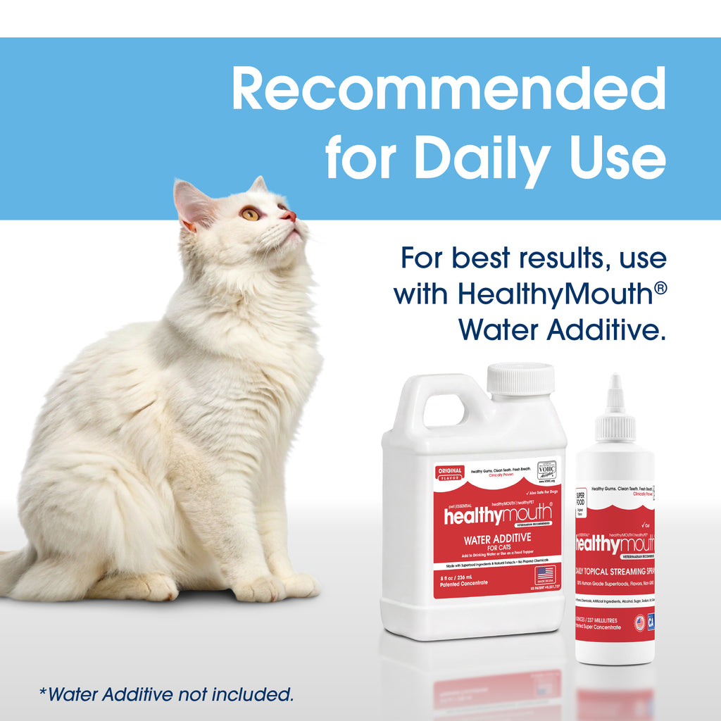 HealthyMouth® Dental Topical Spray For Cats (Clinically Proven, VOHC Accepted)