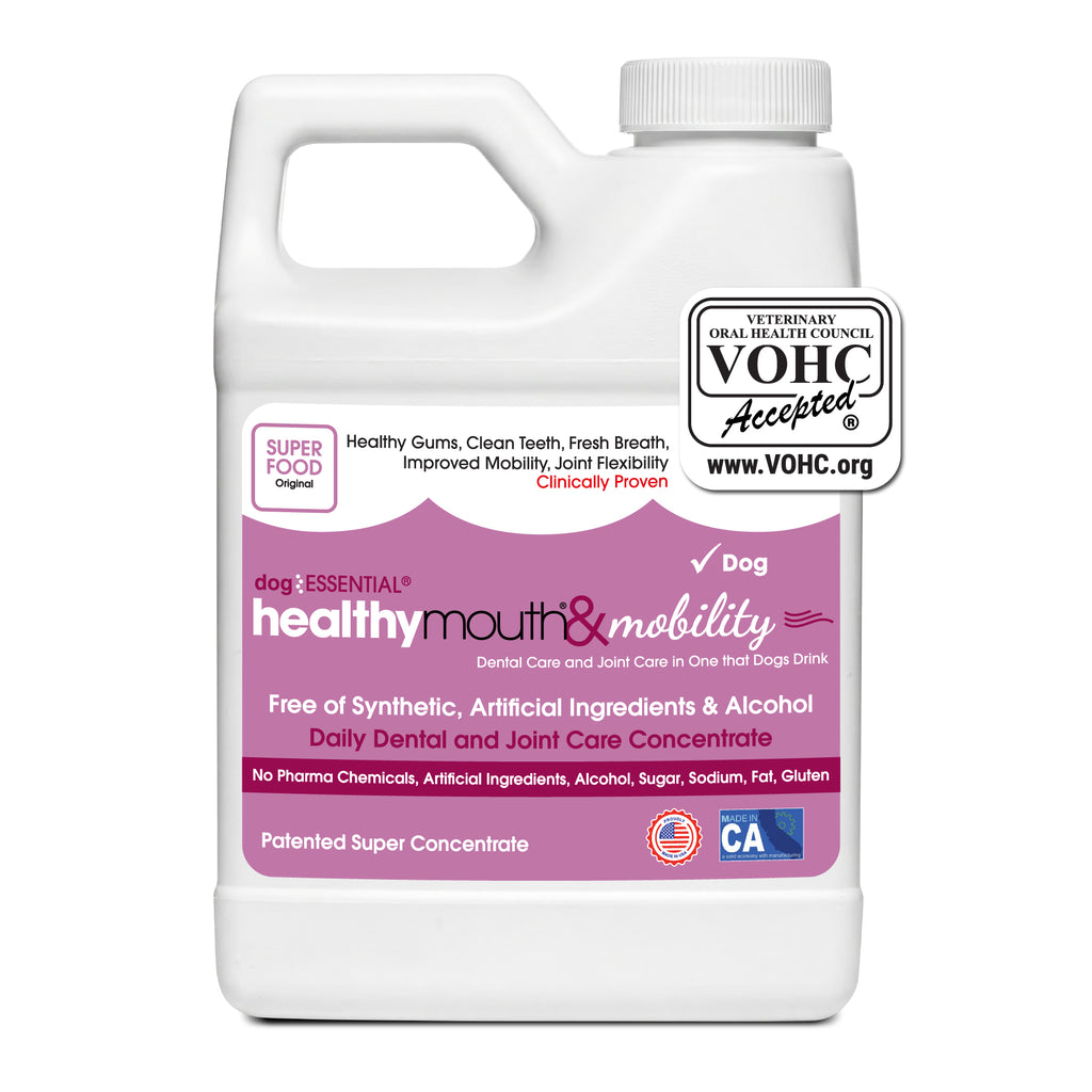 HealthyMouth® Mobility Water Additive For Dogs (Clinically Proven, VOHC Accepted)