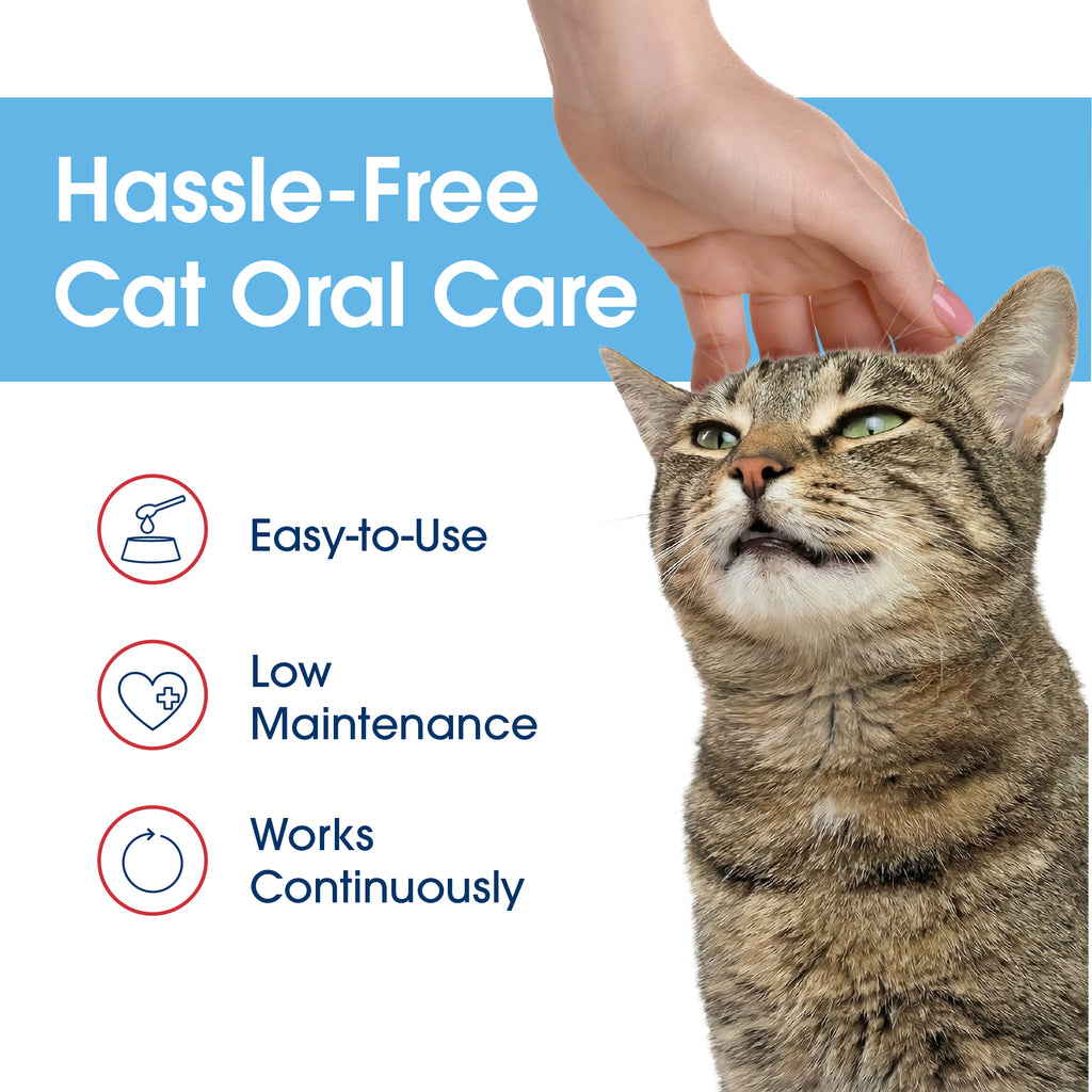 HealthyMouth® Water Additive for Cats (Clinically Proven, VOHC Accepted)