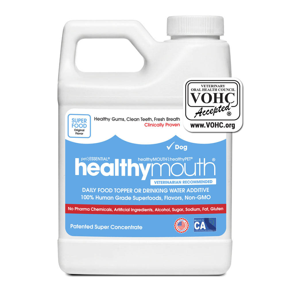 HealthyMouth® Water Additive For Dogs (Clinically Proven, VOHC Accepted)