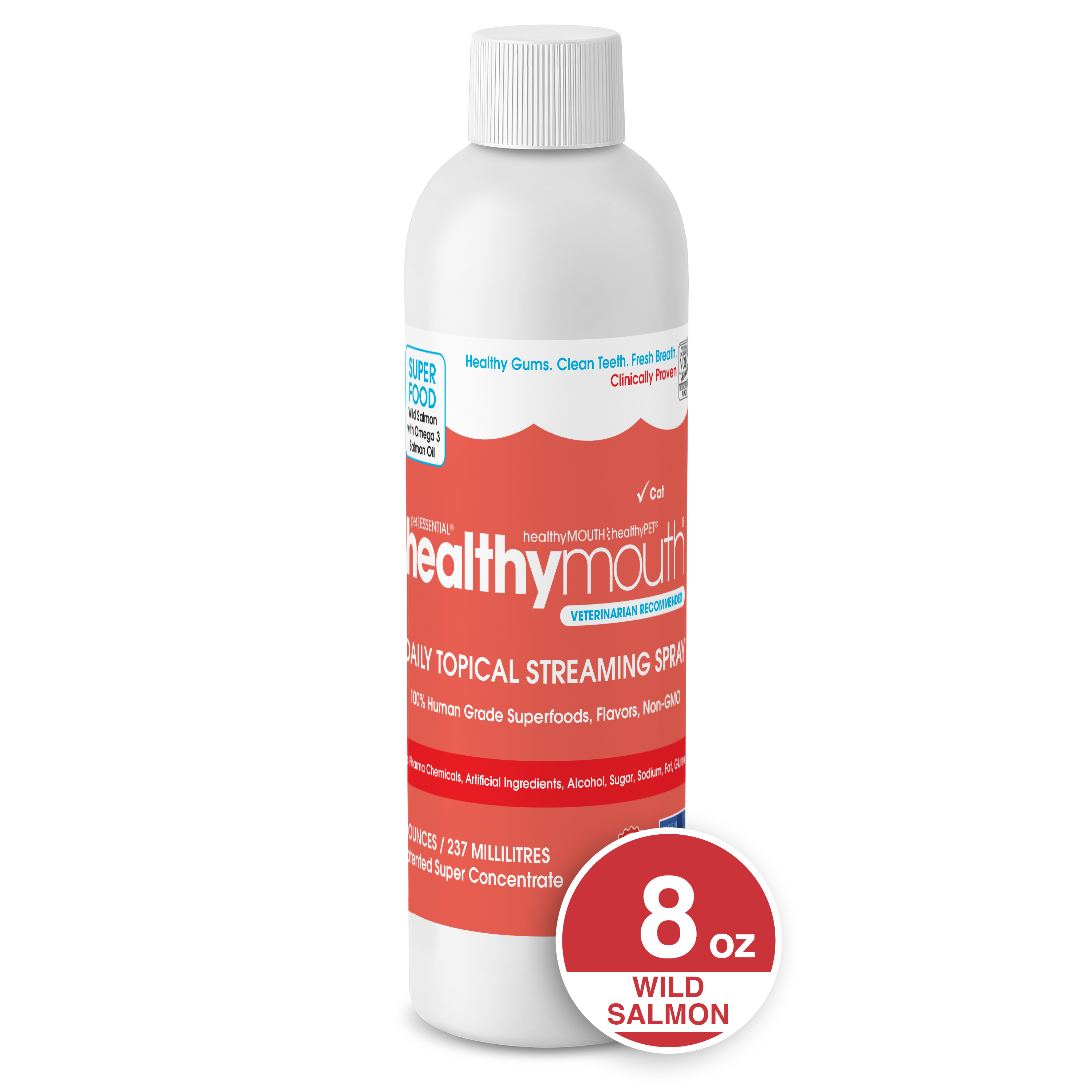 HealthyMouth® Dental Topical Spray For Cats (Clinically Proven, VOHC Accepted)
