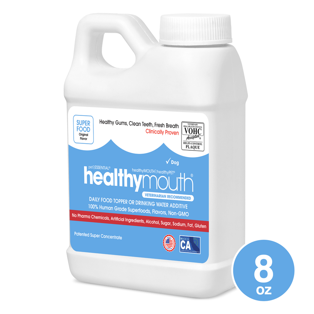 HealthyMouth® Water Additive For Dogs (Clinically Proven, VOHC Accepted)